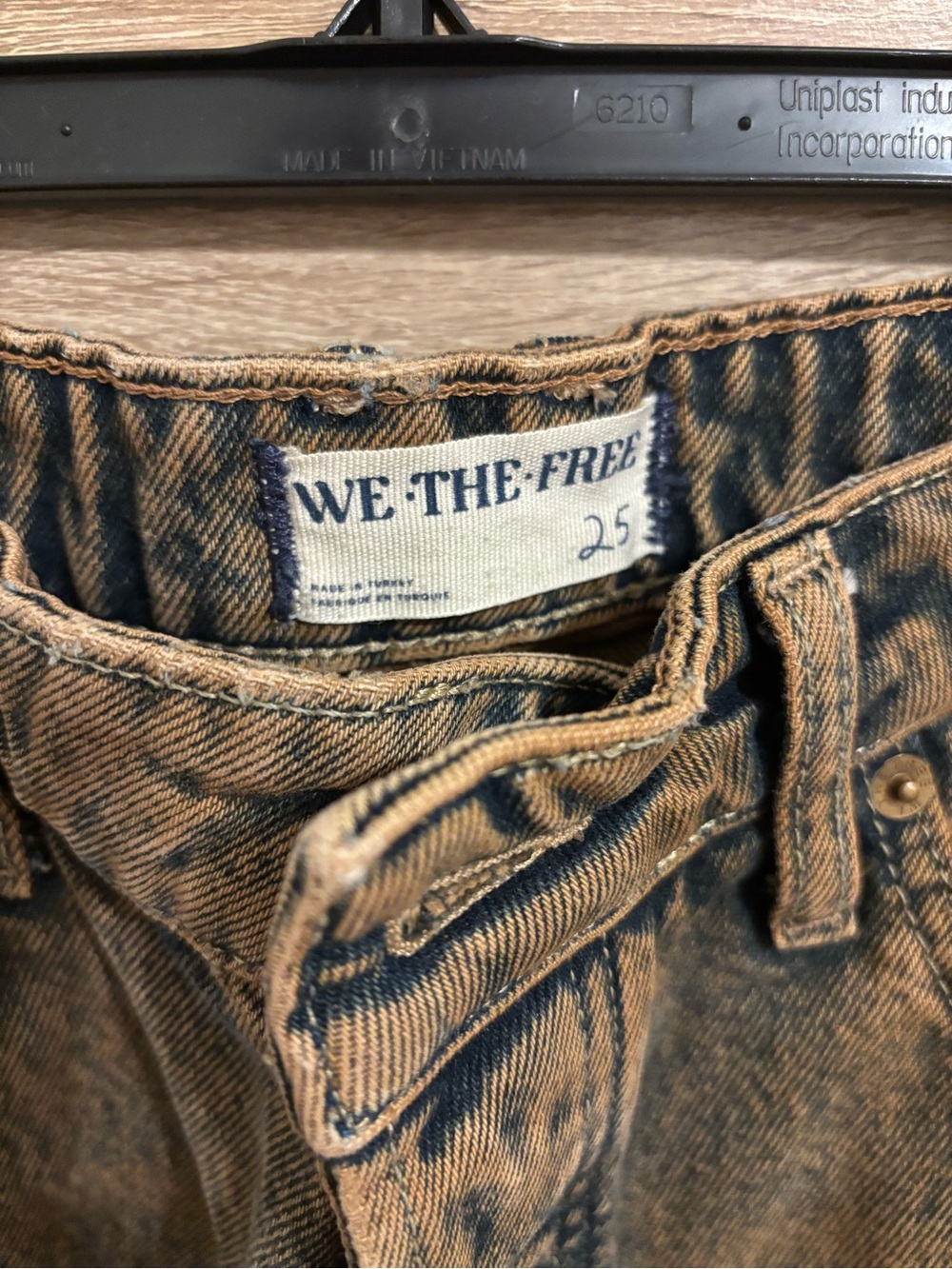 FREE PEOPLE We The Free Deep Trance Dropped Boyfriend Jeans - Picture 7 of 7